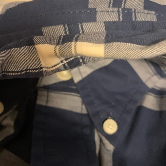 A&F button up plaid shirt size large - Picture 5 of 6